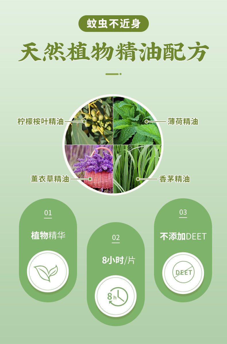 驱蚊贴